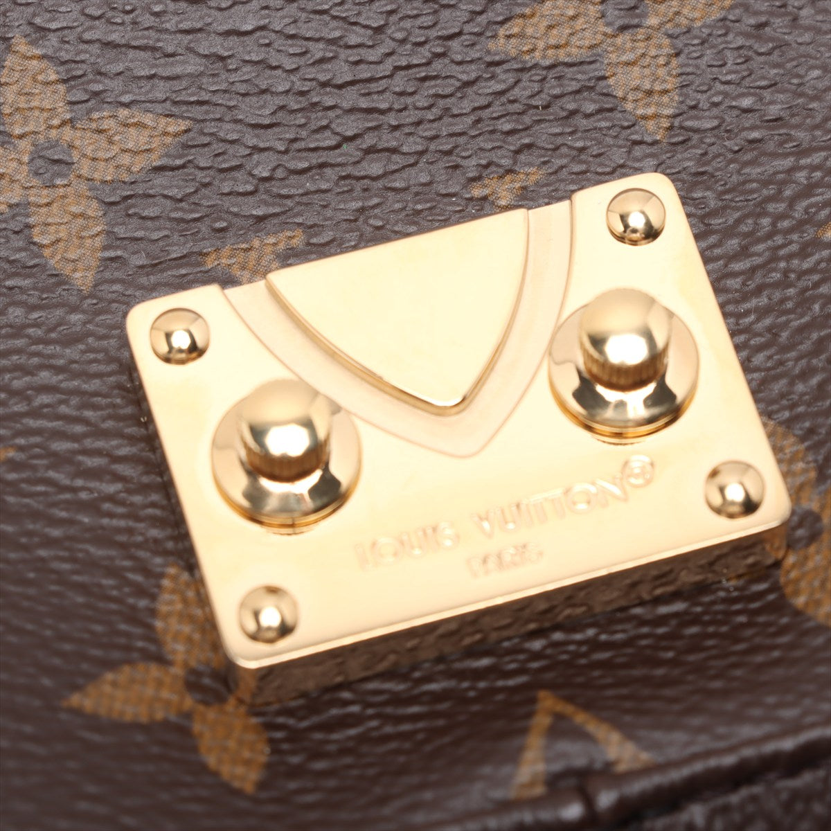 Trunkie East West Canvas Flap Shoulder Bag Monogram