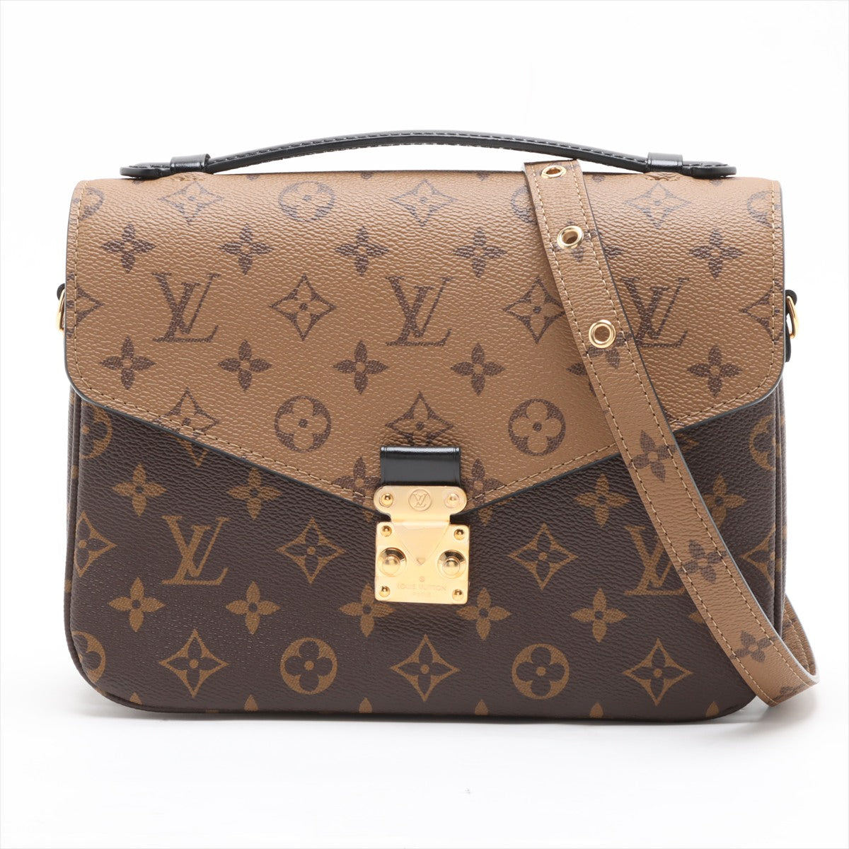 Pochette Metis Canvas Flap Crossbody Monogram Reverse