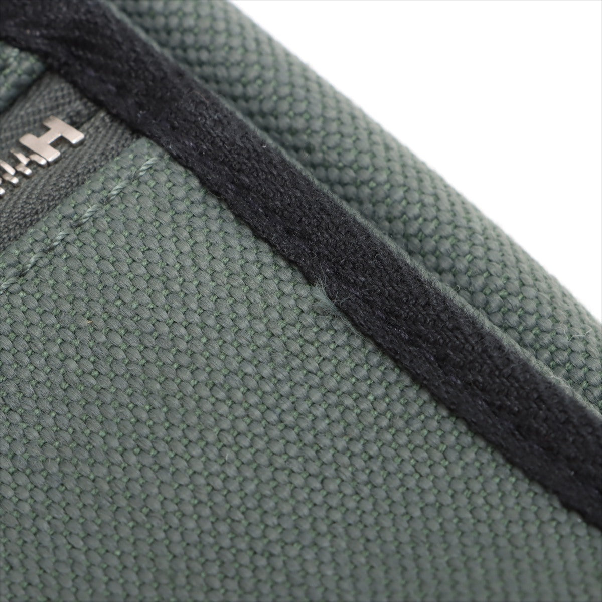 Herbag Mini Vache Hunter couro Crossbody Green 