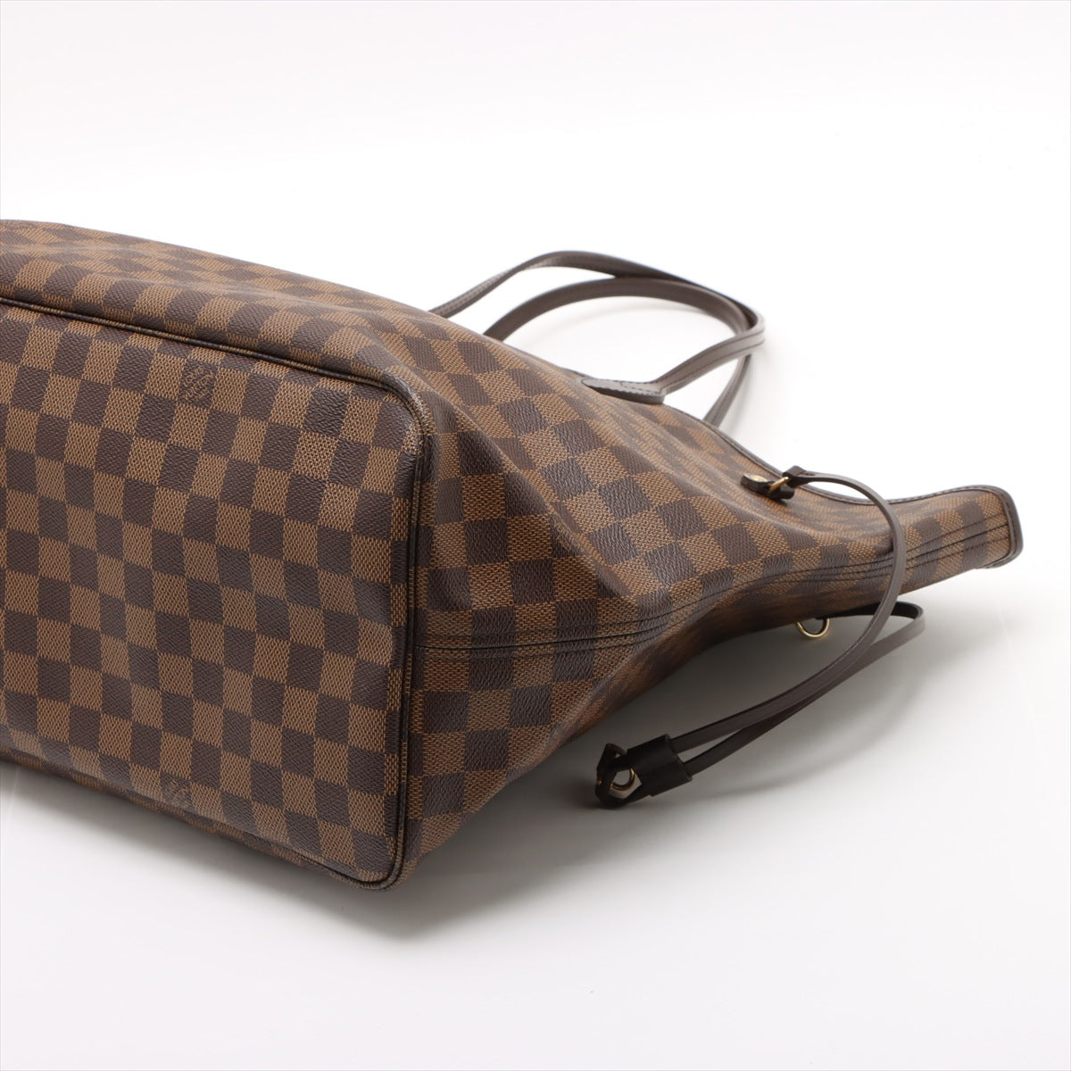 Neverfull GM Canvas Shopper Shoulder Bag Damier Ebene