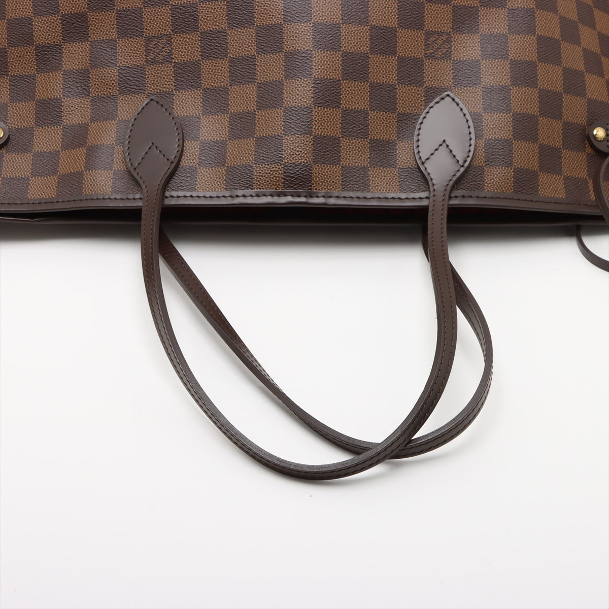 Neverfull GM Canvas Shopper Shoulder Bag Damier Ebene