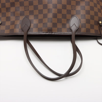 Neverfull GM Canvas Shopper Shoulder Bag Damier Ebene