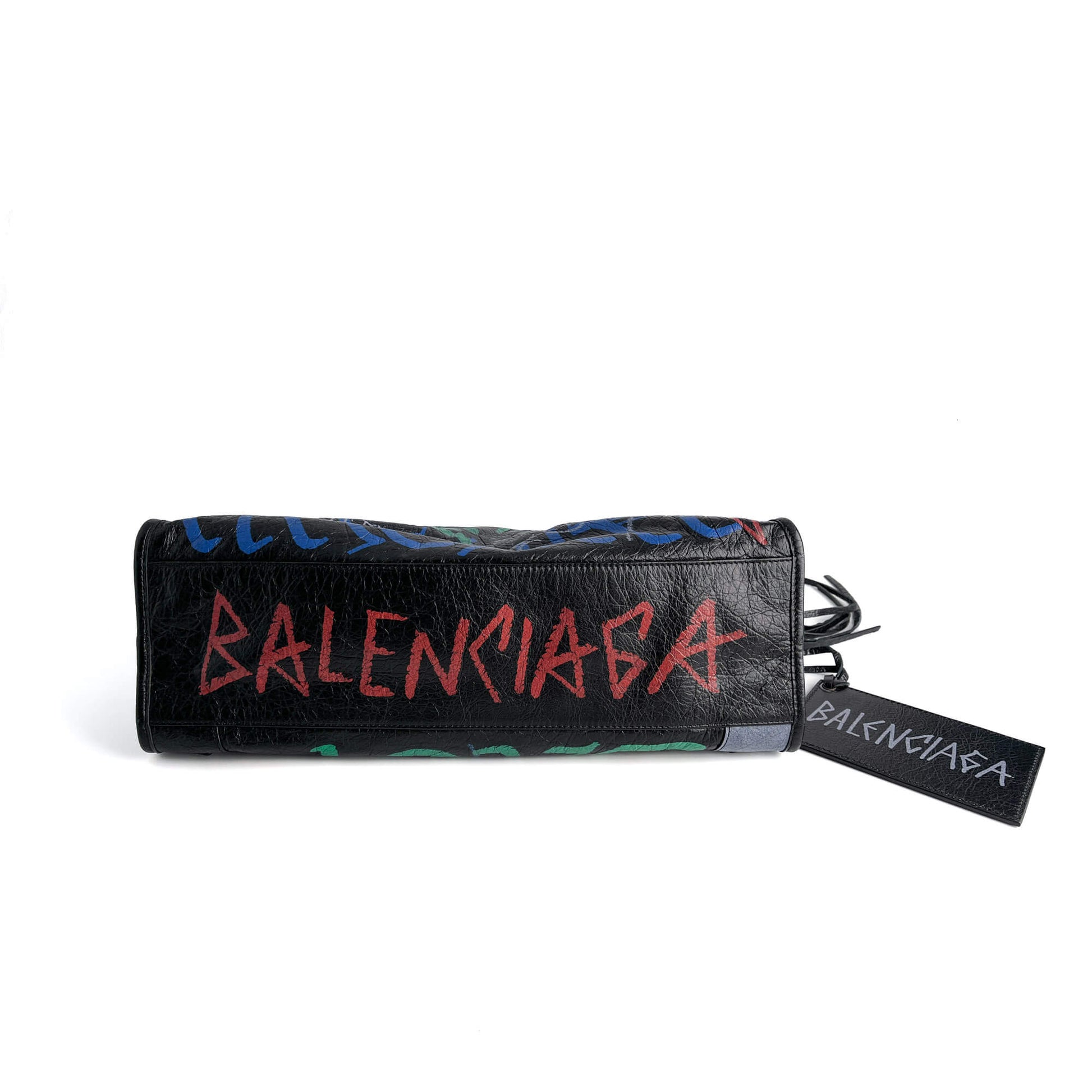 Second hand Balenciaga City Leather Shoulder Bag Black - Tabita Bags