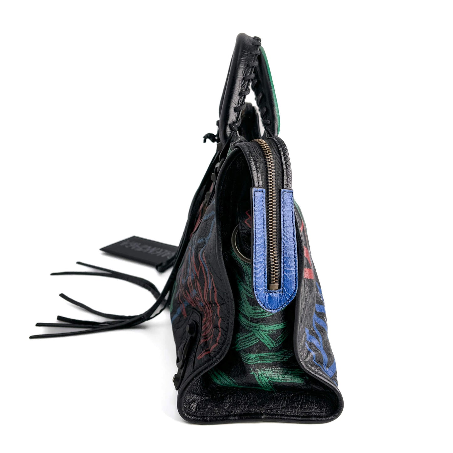 Second hand Balenciaga City Leather Shoulder Bag Black - Tabita Bags