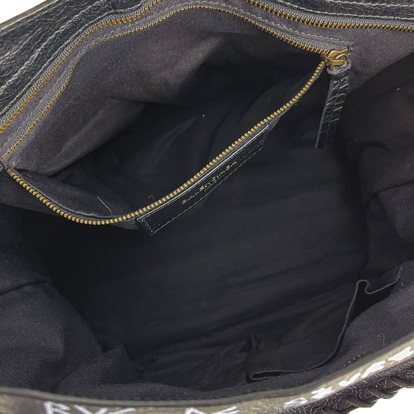 Second hand Balenciaga City Leather Shoulder Bag Black - Tabita Bags