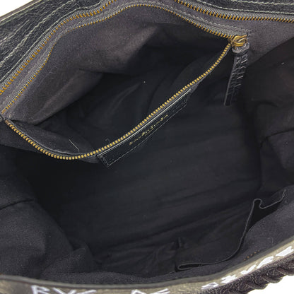 Second hand Balenciaga City Leather Shoulder Bag Black - Tabita Bags