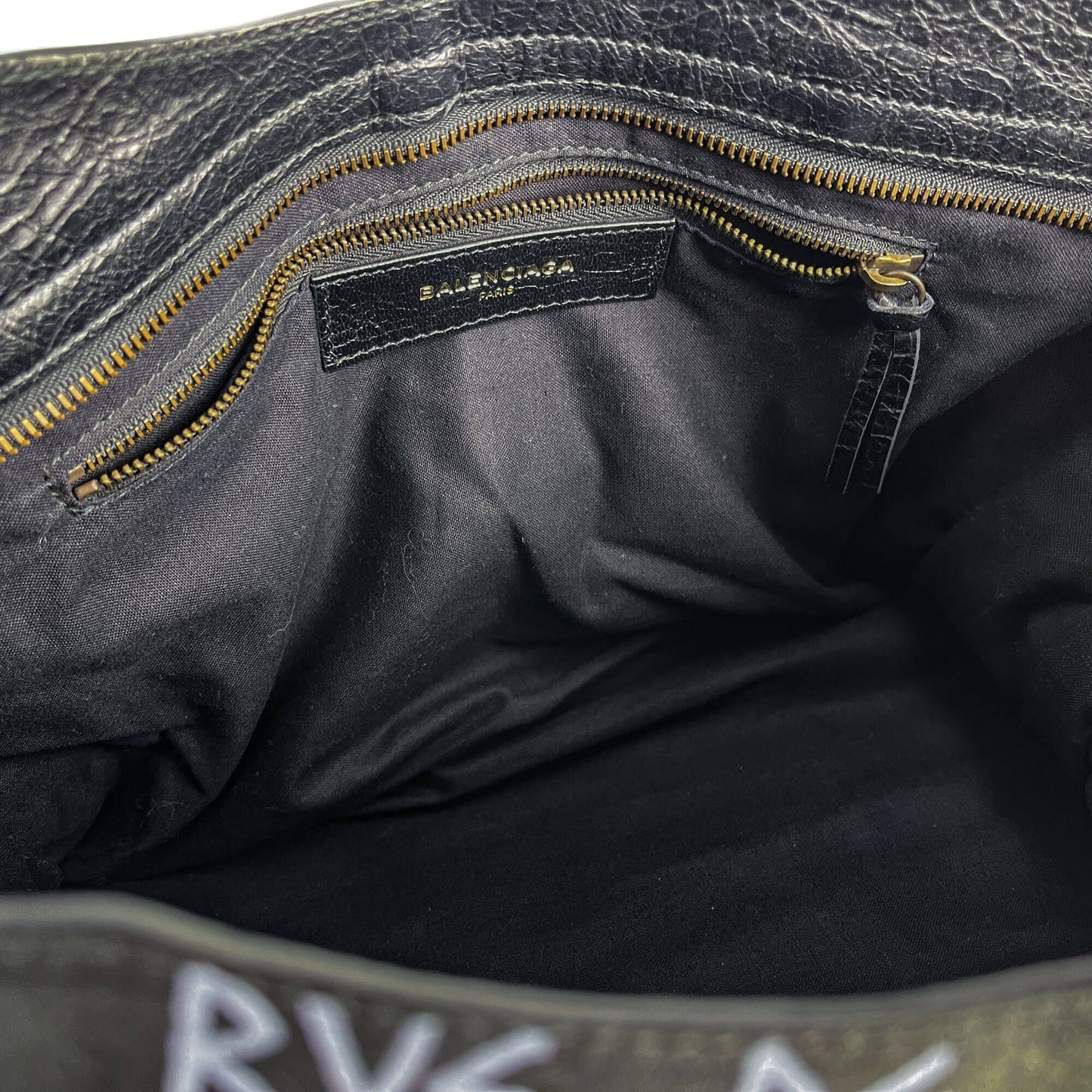 Second hand Balenciaga City Leather Shoulder Bag Black - Tabita Bags