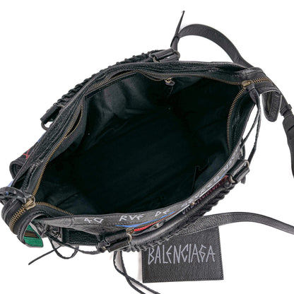 Second hand Balenciaga City Leather Shoulder Bag Black - Tabita Bags