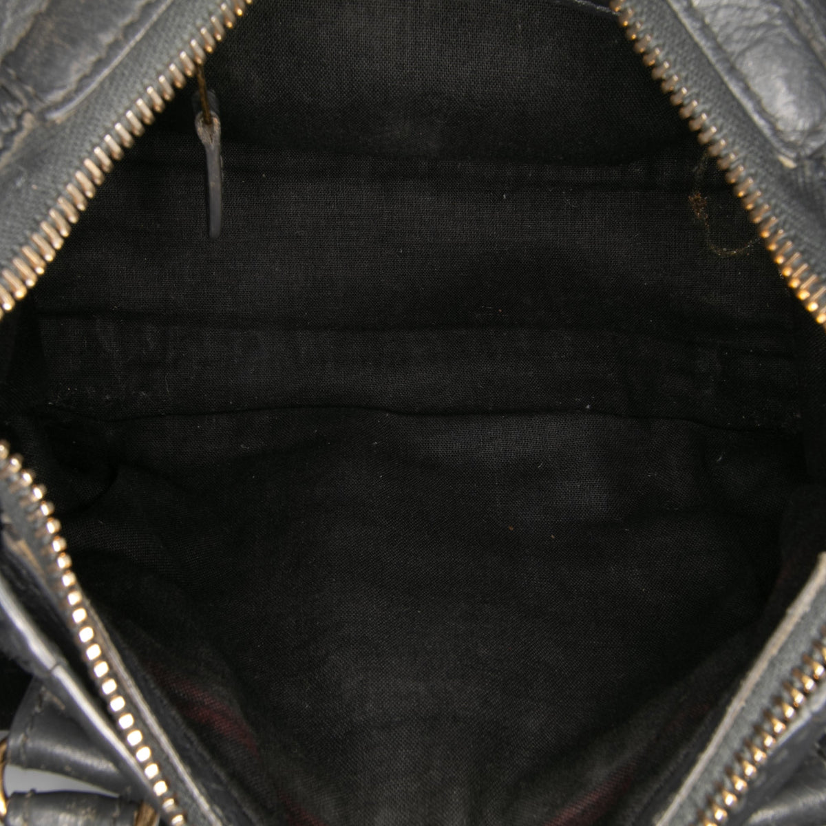 Second hand Balenciaga City Mini Leather Handbag Grey - Tabita Bags