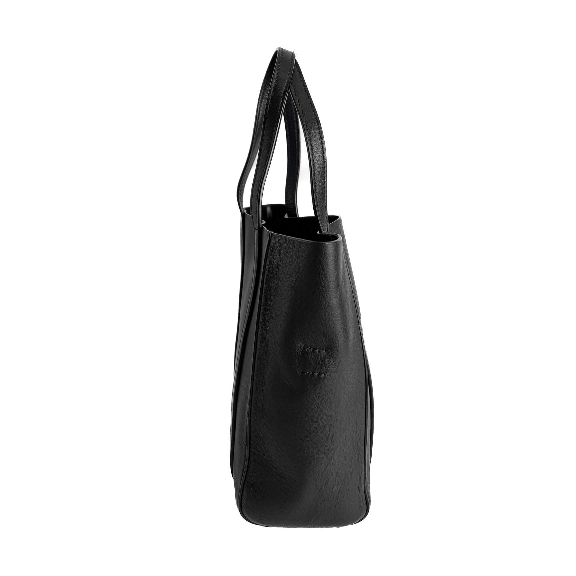 Balenciaga Everyday XXS Leather Tote Crossbody Black - Tabita Bags