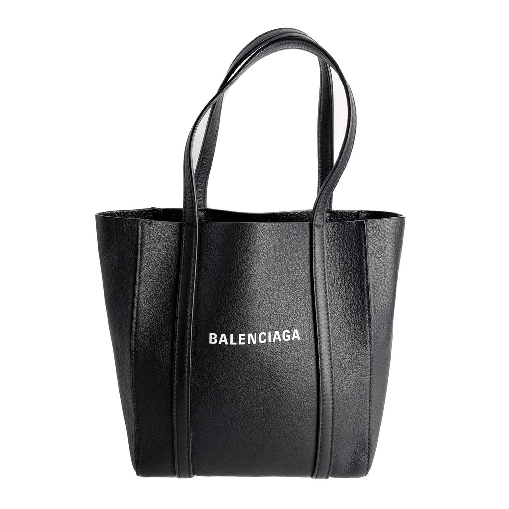 Second hand Balenciaga Everyday XXS Leather Tote Crossbody Black - Tabita Bags