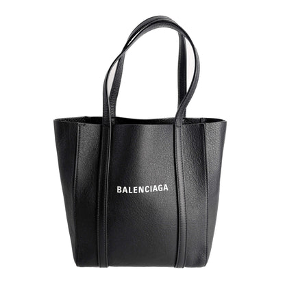Second hand Balenciaga Everyday XXS Leather Tote Crossbody Black - Tabita Bags