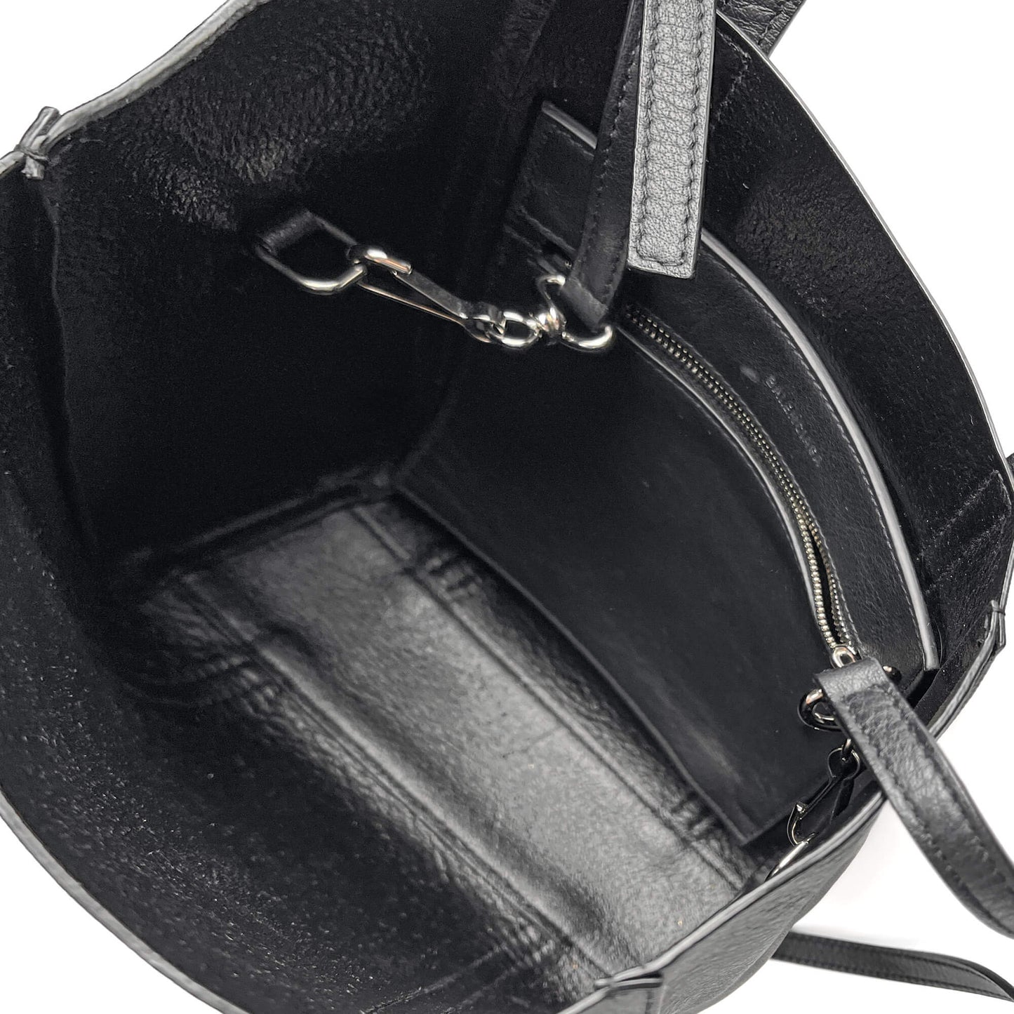 Second hand Balenciaga Everyday XXS Leather Tote Crossbody Black - Tabita Bags