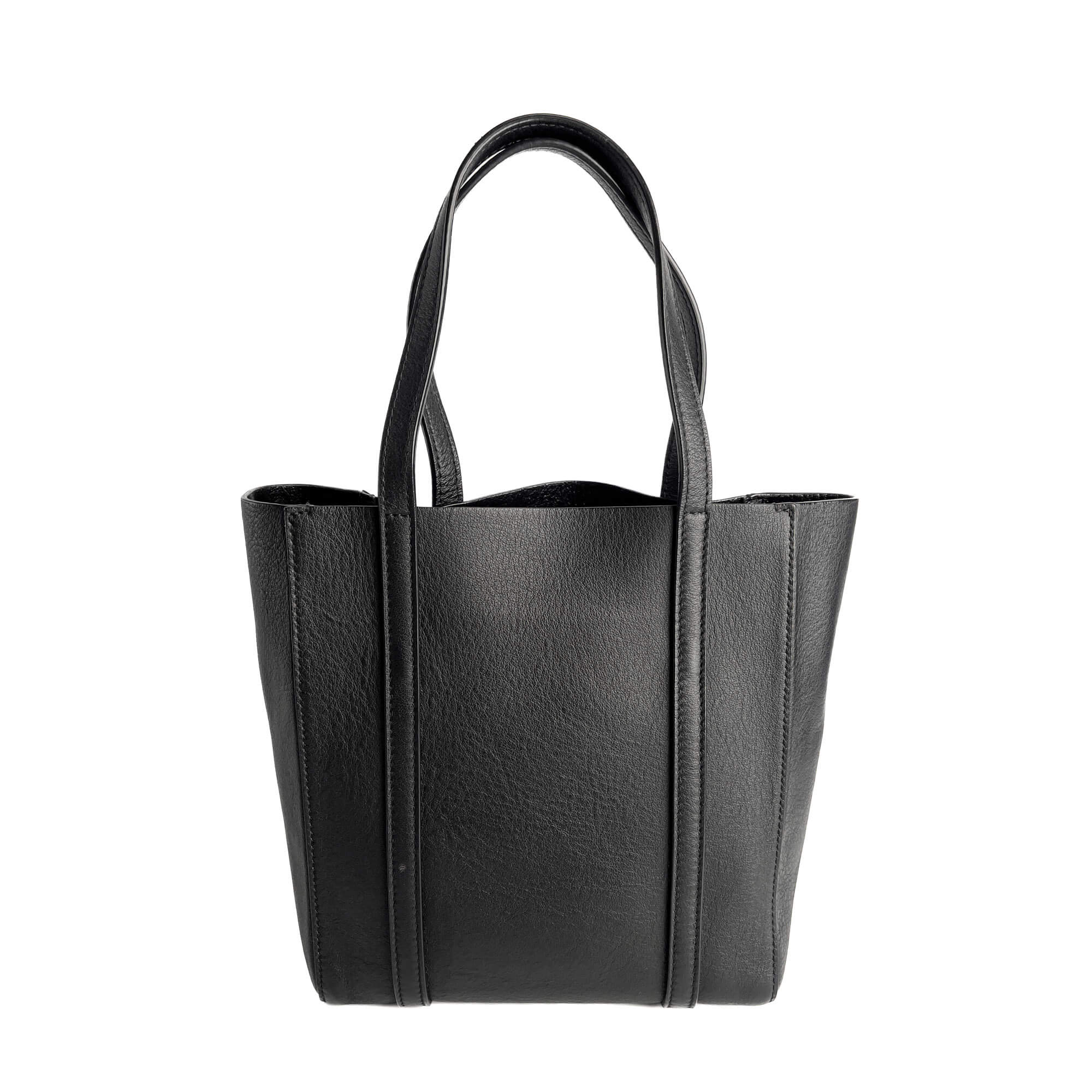 BALENCIAGA EVERYDAY トートバッグ XXS BLACK Balenciaga Everyday XXS Leather Tote Crossbody Black - Tabita Bags