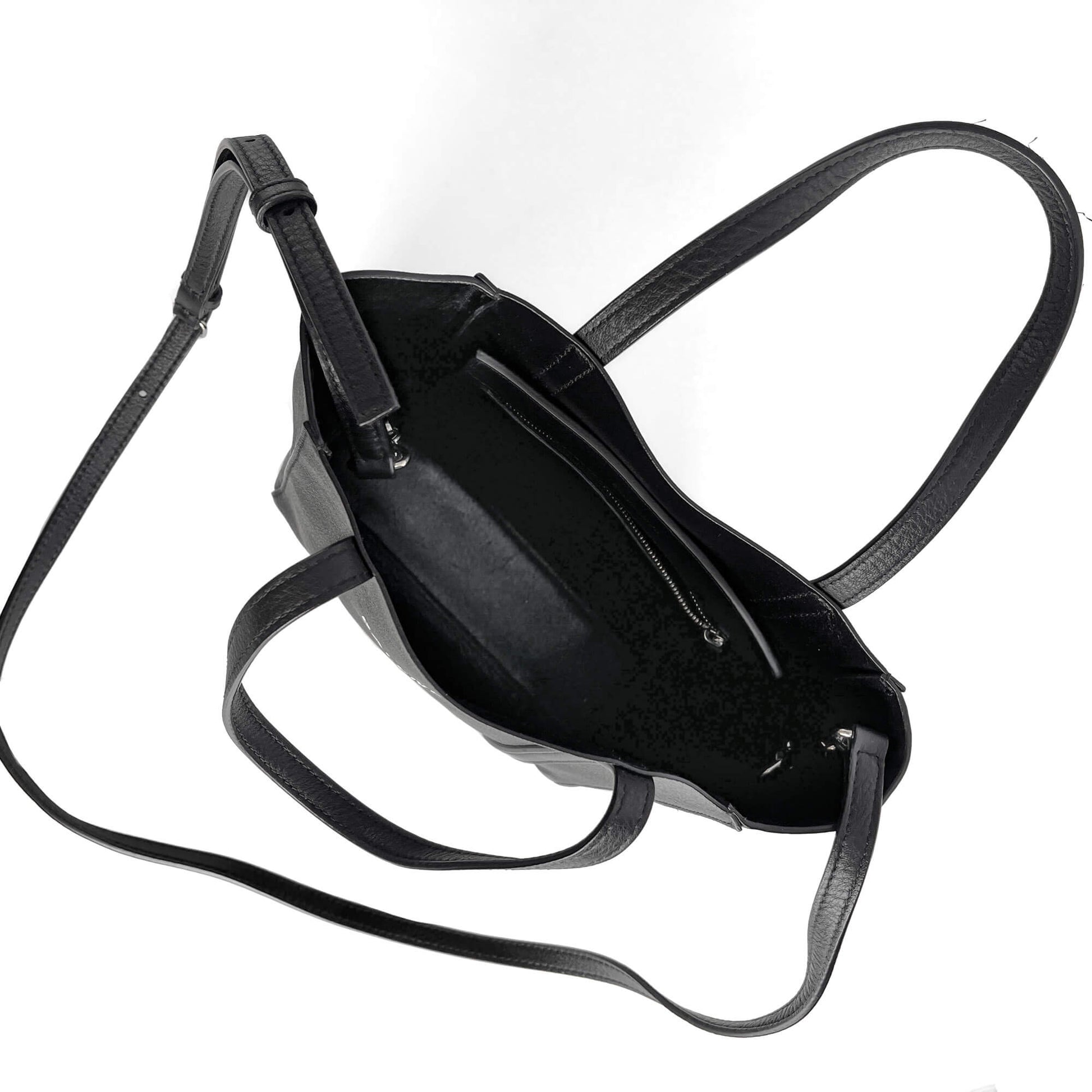 Second hand Balenciaga Everyday XXS Leather Tote Crossbody Black - Tabita Bags