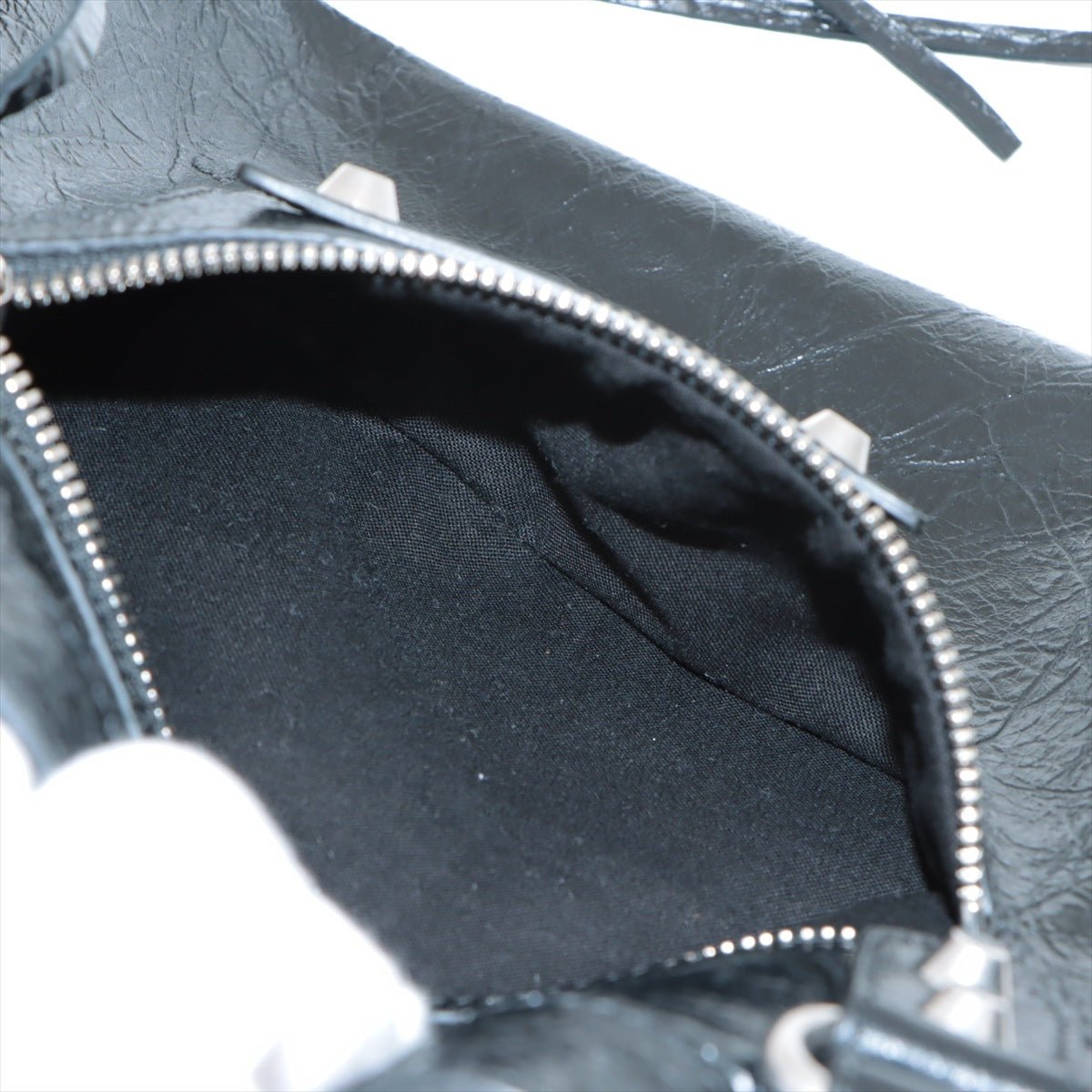 Second hand Balenciaga Le City Medium Leather 2 - Ways Shoulder Bag Black - Tabita Bags