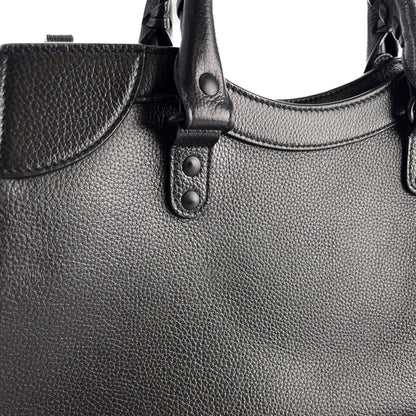 Second hand Balenciaga Neo Classic City Large Leather Tote Handbag Black - Tabita Bags