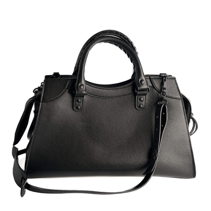 Second hand Balenciaga Neo Classic City Large Leather Tote Handbag Black - Tabita Bags