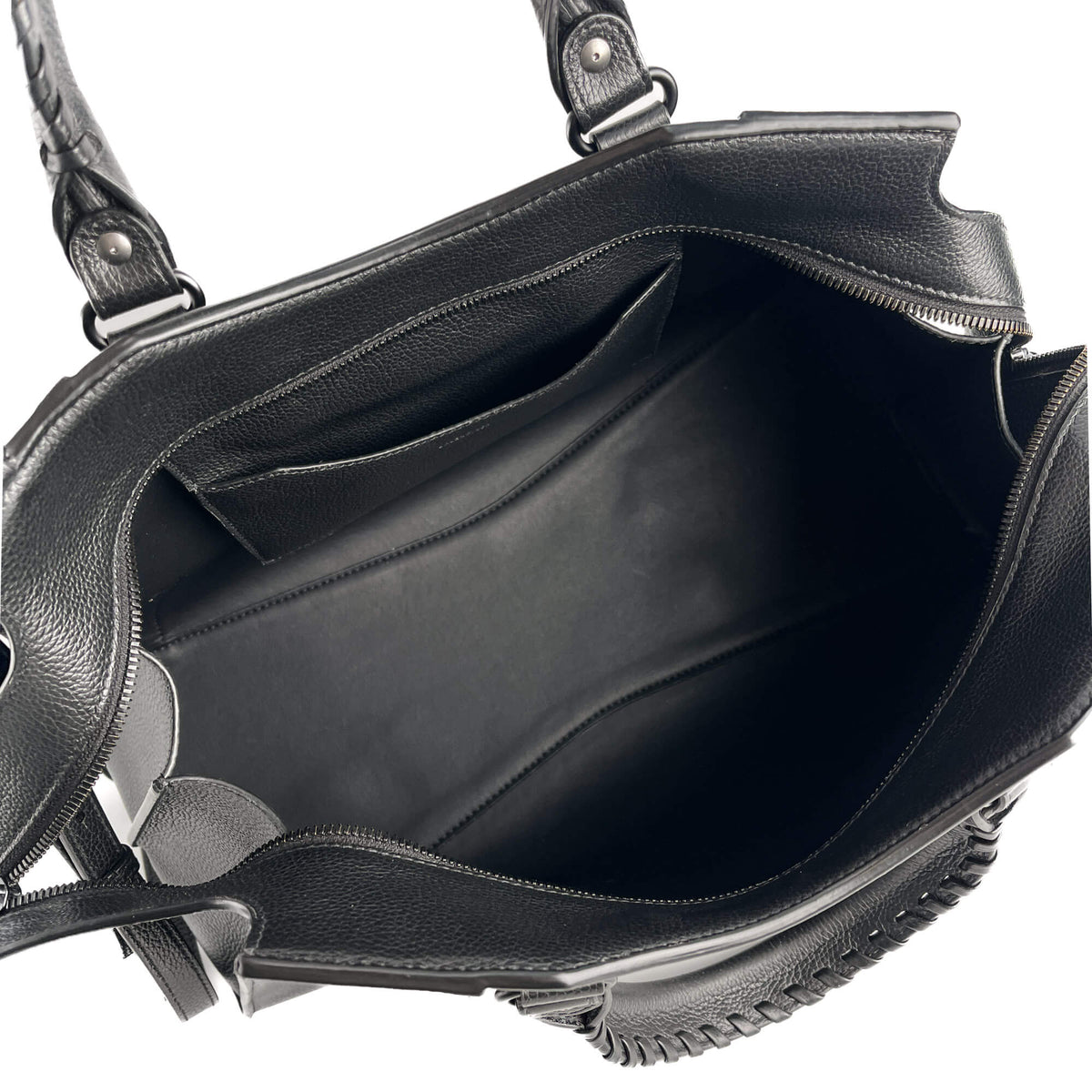Second hand Balenciaga Neo Classic City Large Leather Tote Handbag Black - Tabita Bags