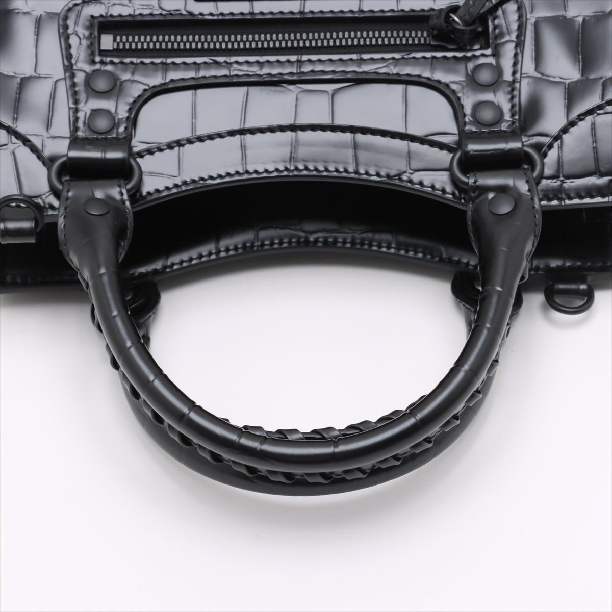 Second hand Balenciaga Neo Classic City Medium Leather Tote Handbag Black - Tabita Bags