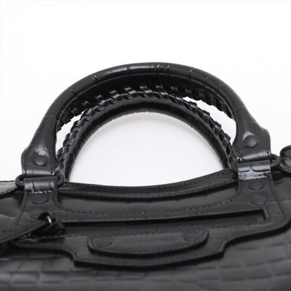 Second hand Balenciaga Neo Classic City Medium Leather Tote Handbag Black - Tabita Bags