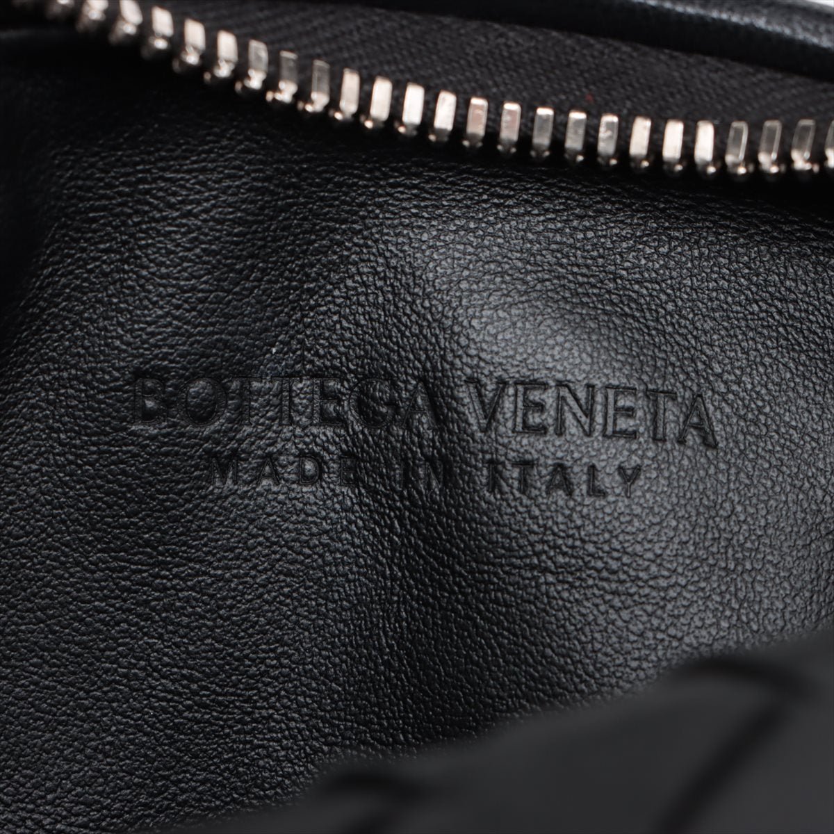 Second hand Bottega Veneta Jodie Mini Intrecciato Leather Hobo Handbag Black - Tabita Bags