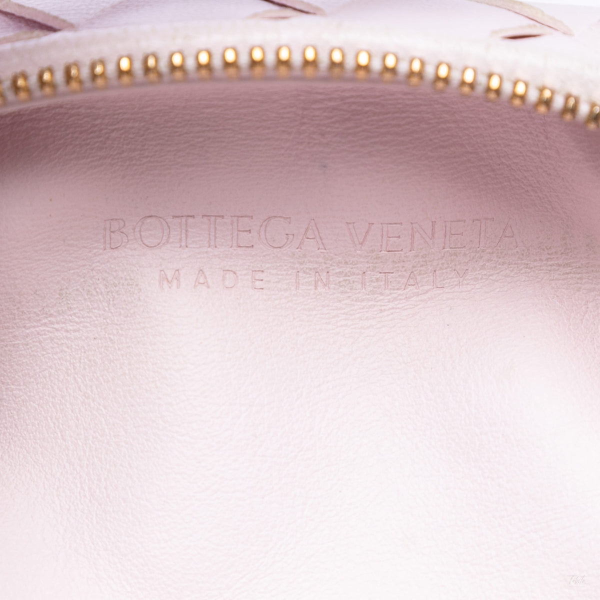Second hand Bottega Veneta Jodie Mini Intrecciato Leather Hobo Handbag Pink - Tabita Bags