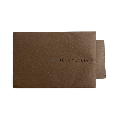 Second hand Bottega Veneta Knot Leather & Sequin Minauderie Clutch Bicolor - Tabita Bags