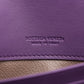 Second hand Bottega Veneta Long Flap Wallet Intrecciato Nappa Leather Purple - Tabita Bags