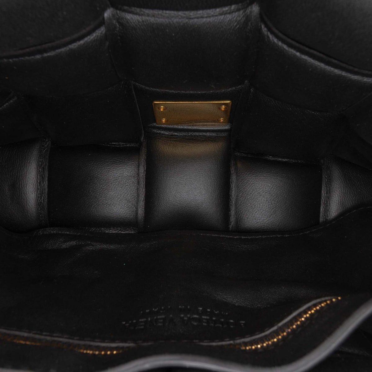 Second hand Bottega Veneta Padded Cassette Leather Crossbody Black - Tabita Bags