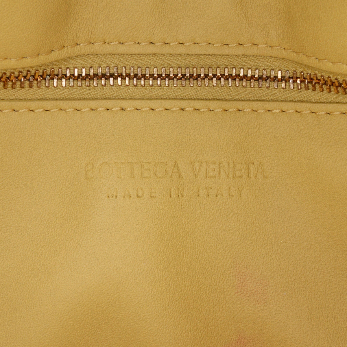 Second hand Bottega Veneta Padded Cassette Leather Crossbody Yellow - Tabita Bags