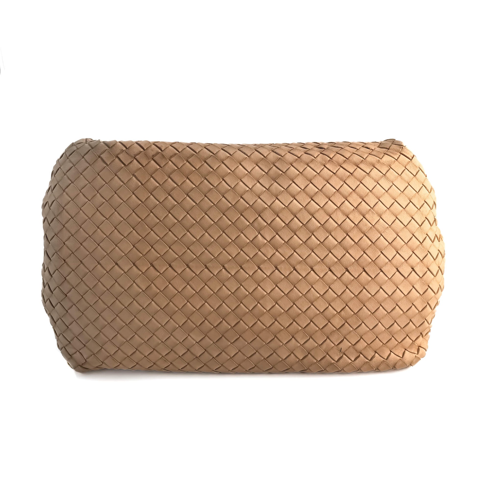 Second hand Bottega Veneta Parachute Leather Tote Handbag Sand - Tabita Bags