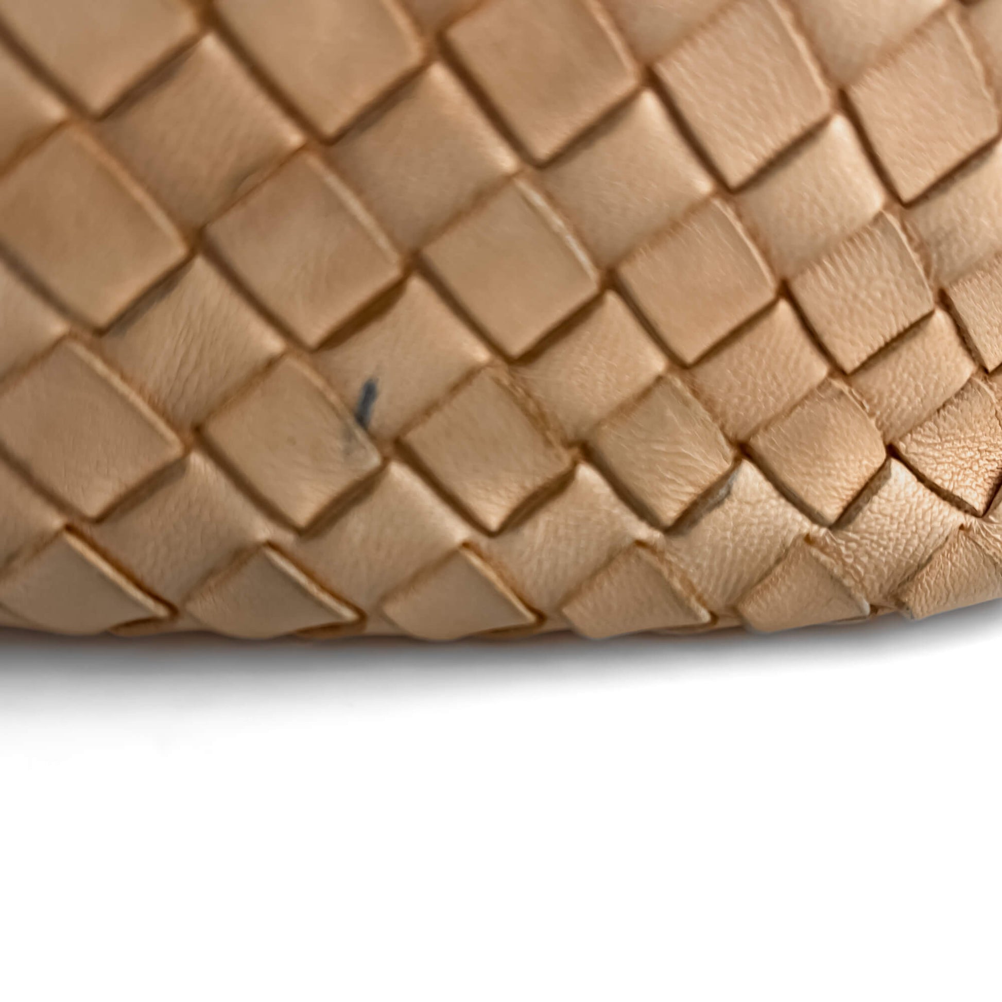 Second hand Bottega Veneta Parachute Leather Tote Handbag Sand - Tabita Bags