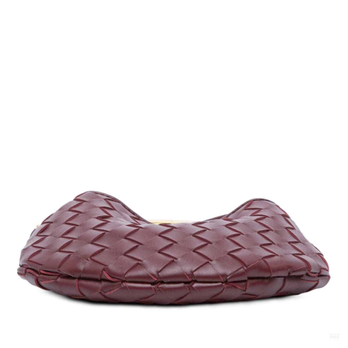 Second hand Bottega Veneta Sardine Lambskin Leather Crossbody Red - Tabita Bags