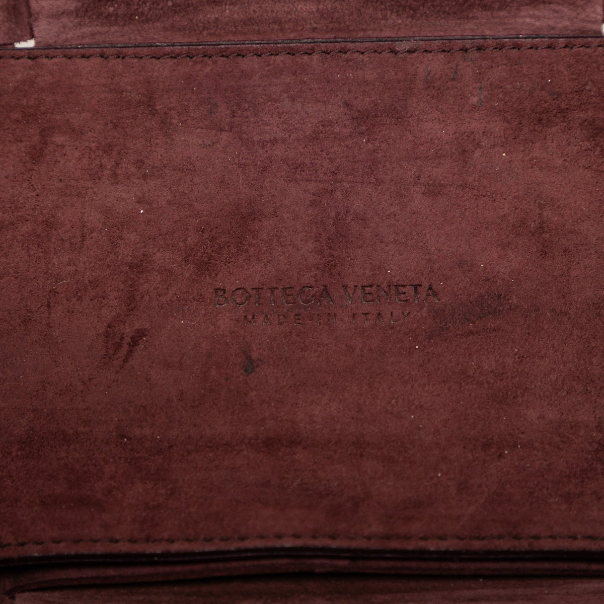 Second hand Bottega Veneta The Arco Medium Leather Maxi Intrecciato Tote Shoulder Bag Red - Tabita Bags