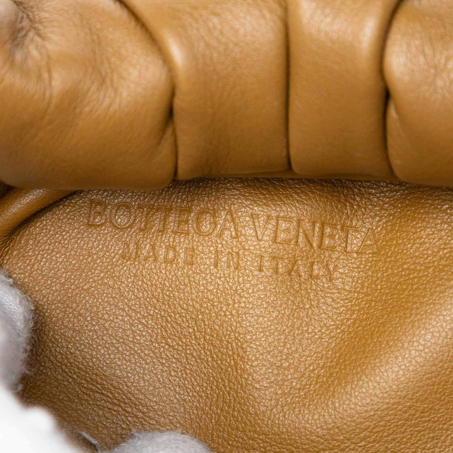 Second hand Bottega Veneta The Shoulder Pouch Medium Leather Hobo Shoulder Bag Brown - Tabita Bags