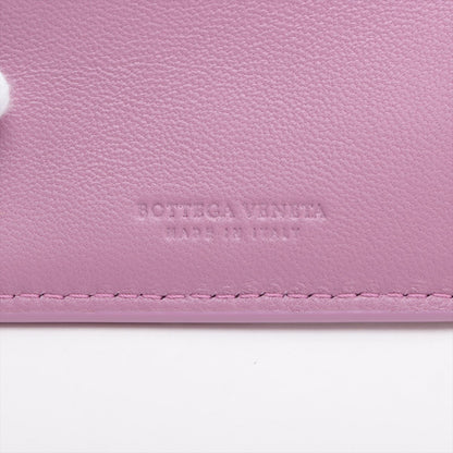 Second hand Bottega Veneta VET Wallet Intrecciato Nappa Leather Purple - Tabita Bags