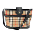 Second hand Burberry Tote Shoulder Bag Check Canvas Archive Beige Check - Tabita Bags