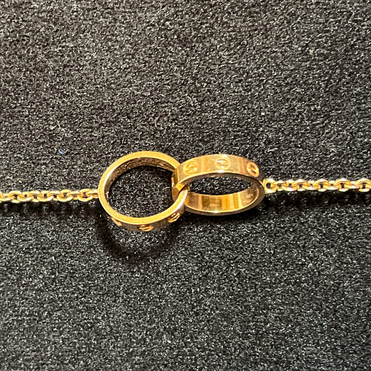 Second hand Cartier Love Interlocking 18K Yellow Gold Bracelet Gold - Tabita Bags