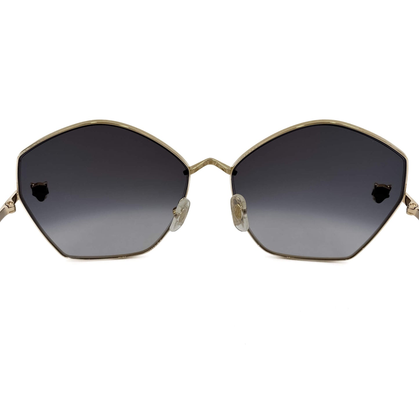 Second hand Cartier Panthère Metal Sunglasses - Tabita Bags