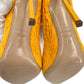 Second hand Casadei High Heel Boots Fabric 41 Yellow - Tabita Bags