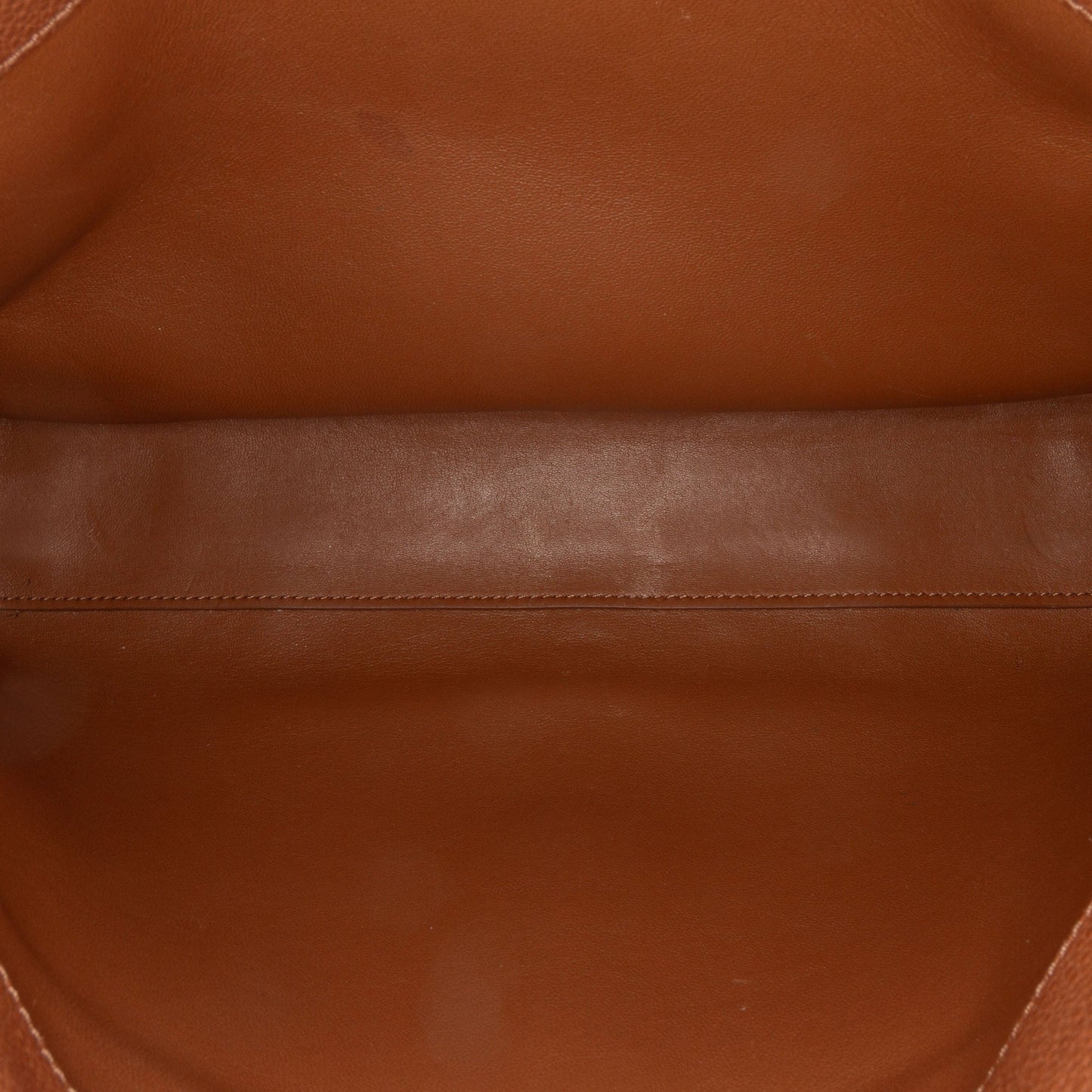 Second hand Céline 16 Medium Grained Calfskin Leather Top - handle Handbag Brown - Tabita Bags