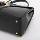 Second hand Céline 16 Seize Classique Shiny Calfskin Leather Top - handle Bag Black - Tabita Bags