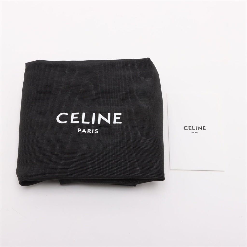 Second hand Céline 16 Small Shiny Calfskin Leather Top - Handle Handbag Rice - Tabita Bags