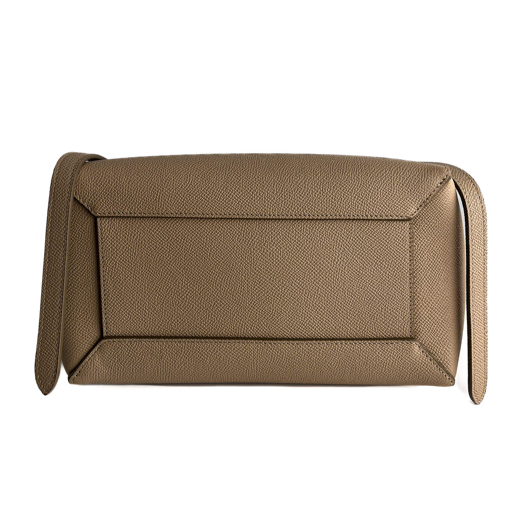 Second hand Céline Belt Bag Micro Grained Calfskin Leather 3 - Ways Tote Bag Beige - Tabita Bags