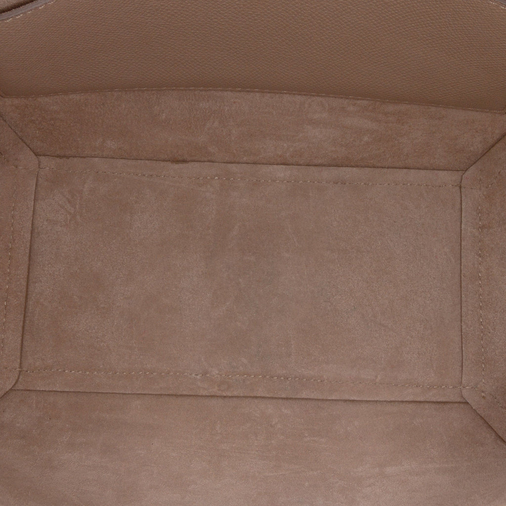 Second hand Céline Belt Bag Micro Grained Calfskin Leather 3 - Ways Tote Bag Brown - Tabita Bags