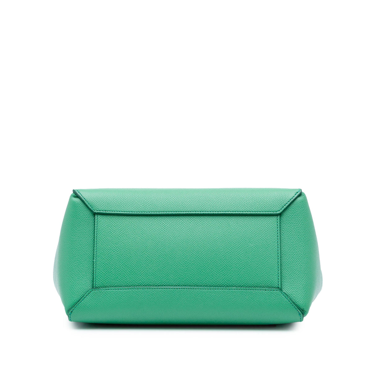 Second hand Céline Belt Bag Micro Grained Calfskin Leather 3 - Ways Tote Bag Green - Tabita Bags