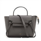 Second hand Céline Belt Bag Micro Grained Calfskin Leather 3 - Ways Tote Bag Grey - Tabita Bags