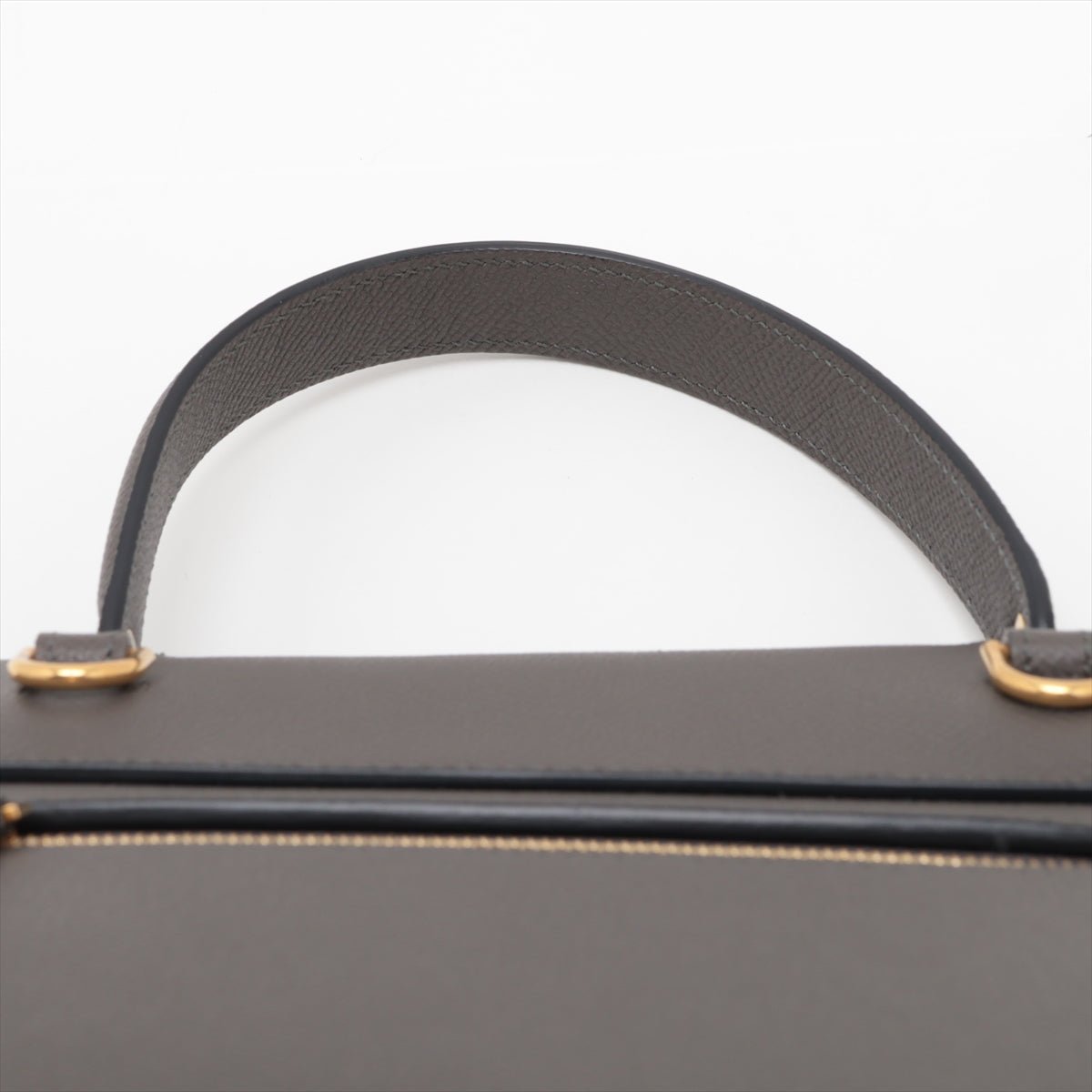 Second hand Céline Belt Bag Micro Grained Calfskin Leather 3 - Ways Tote Bag Grey - Tabita Bags