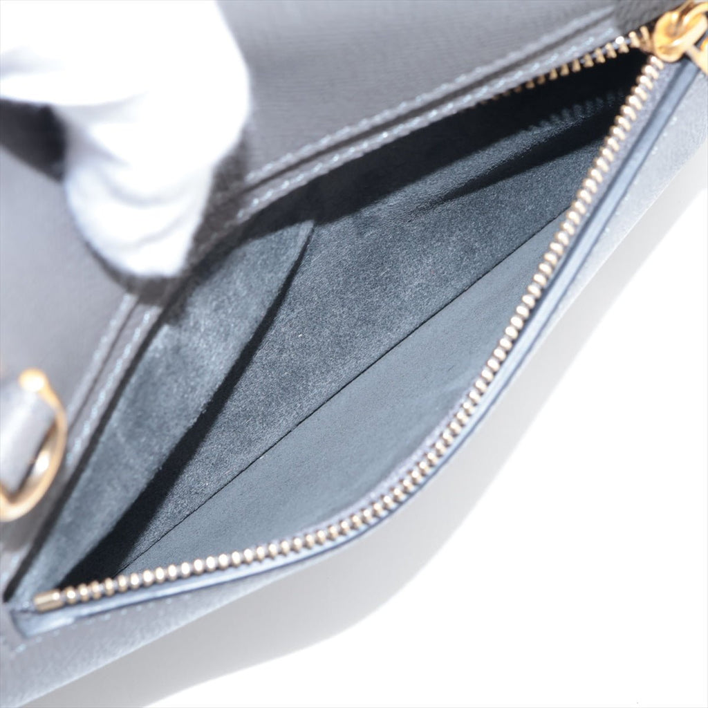 Second hand Céline Belt Bag Micro Grained Calfskin Leather 3 - Ways Tote Bag Grey - Tabita Bags